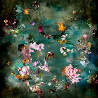 Isabelle Menin, Avant que le monde ne fut roi #5 - abstract floral landscape photography