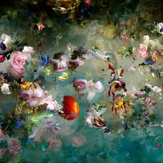Isabelle Menin, Avant que le Monde ne Fut Roi #3 - abstract floral landscape photography
