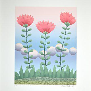 Pink Flowers art for sale