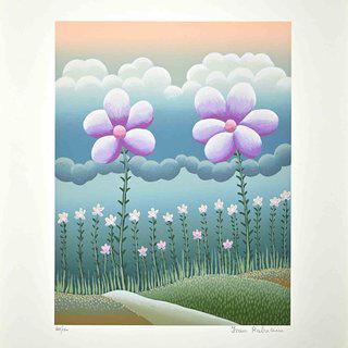 Two Big Flowers art for sale