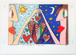 James Rizzi - Love Is In The Air for Sale | Artspace