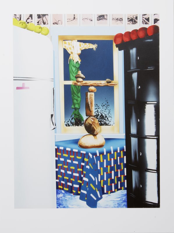 Jamian Juliano-Villani's Is There Room for Bruce? is available on Artspace