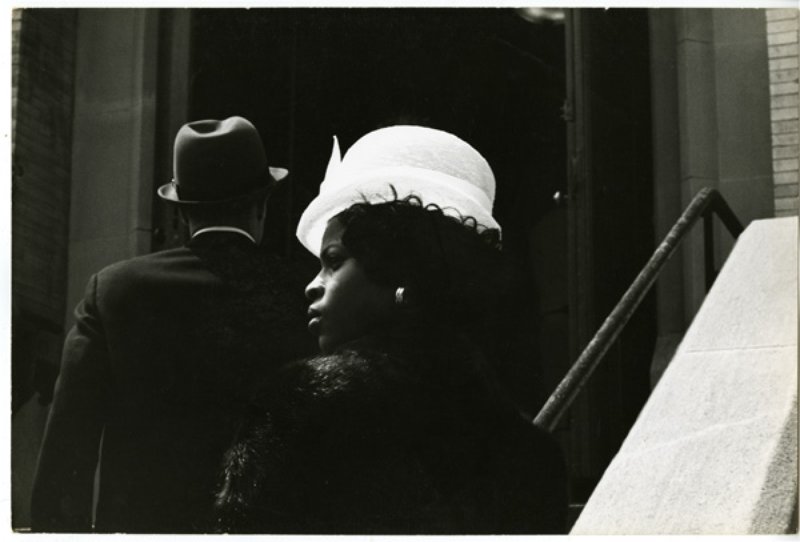 by jan-yoors - Untitled (Wedding in Harlem - Hat)