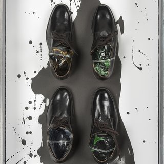 Jannis Kounellis, Untitled (Shoes)