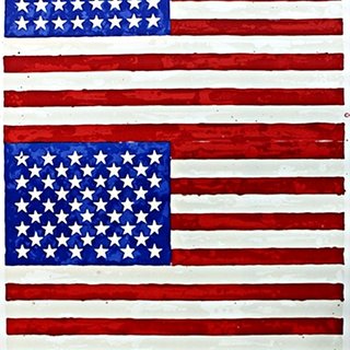 Jasper Johns, Two Flags