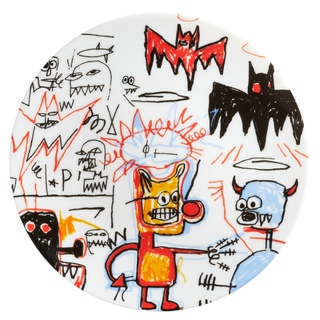 Jean-Michel Basquiat, Porcelain Batman Plate