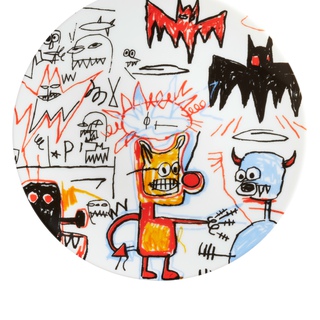 Jean-Michel Basquiat, Porcelain Batman Plate