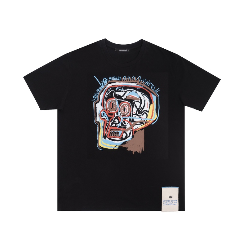 Jean-Michel Basquiat - Skull Premium T-Shirt, Black (Unisex) for Sale ...