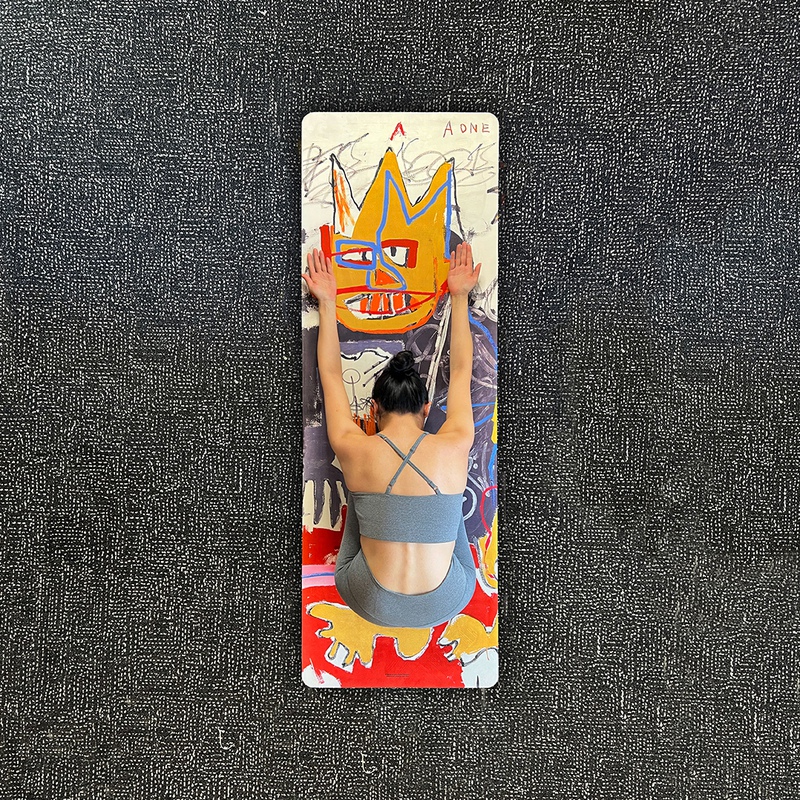 view:73653 - Jean-Michel Basquiat, "A-One" Exercise Mat - 