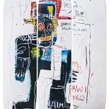 Jean-Michel Basquiat - Irony of a Negro Policeman, 1981 for Sale | Artspace