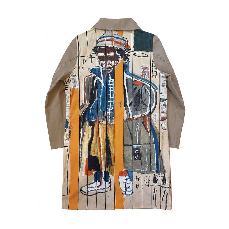 basquiat trench coat