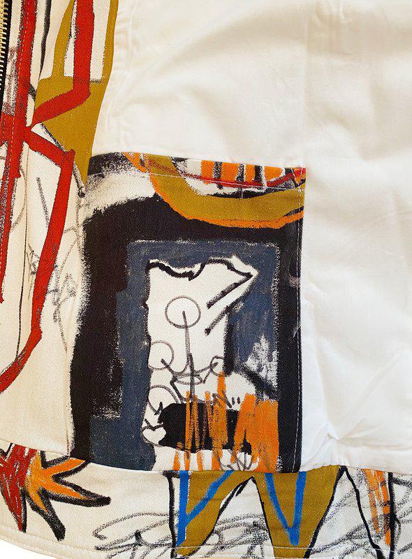 view:58636 - Jean-Michel Basquiat, "A-One" Mechanic's Jacket - 