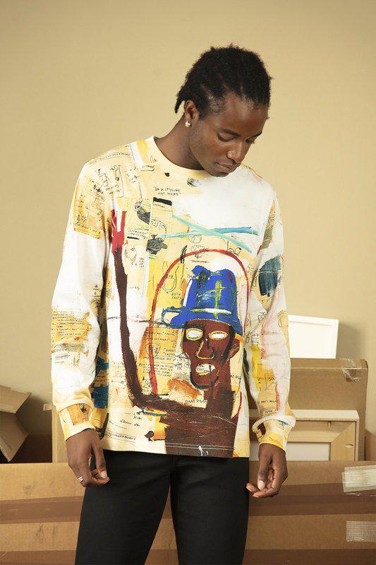 view:60058 - Jean-Michel Basquiat, "Toxic" Long-Sleeve T-Shirt (Unisex) - 