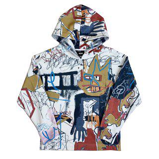 Jean-Michel Basquiat, "A-One" All-Over Print Hoodie