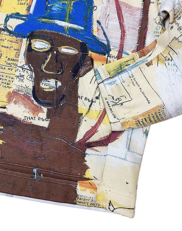 view:58599 - Jean-Michel Basquiat, "Toxic" All-Over Print Hoodie (Unisex) - 
