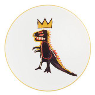 Jean-Michel Basquiat, Gold Dragon Plate