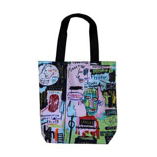 Jean-Michel Basquiat, "In Italian" Nylon Bag