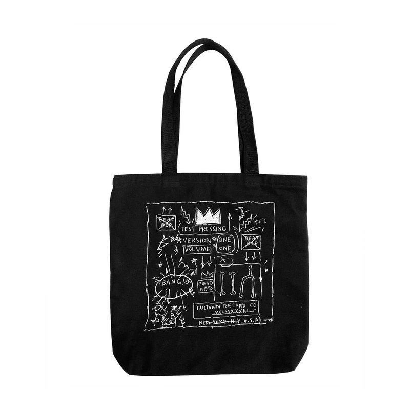 view:60115 - Jean-Michel Basquiat, Basquiat "Beat Bop" Large Canvas Tote Bag - 
