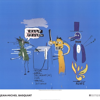 Jean-Michel Basquiat, The Dingoes that Park Their Brain with Their Gum