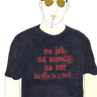 No job, no money… art for sale