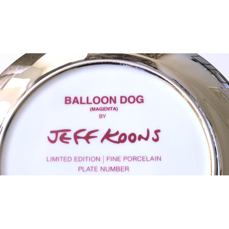 view:79077 - Jeff Koons, MAGENTA BALLOON DOG - 