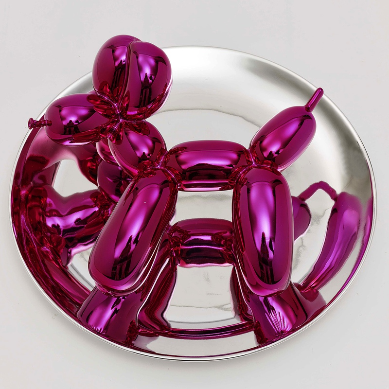 view:79452 - Jeff Koons, MAGENTA BALLOON DOG - 