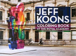 Jeff Koons - Original signed Flower 