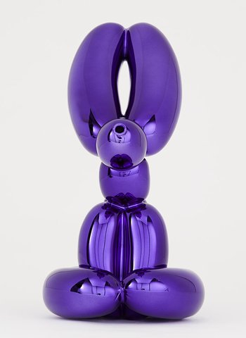 Jeff Koons - Balloon Rabbit (Violet)