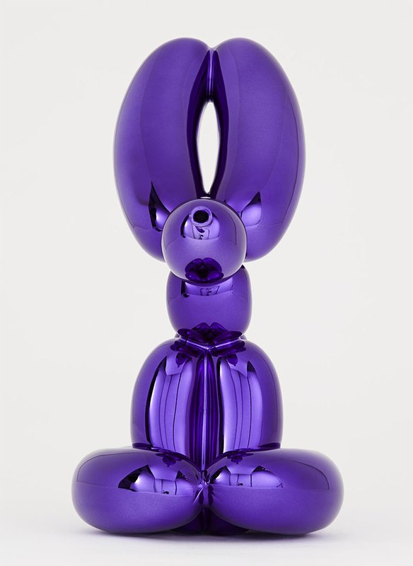 by jeff_koons - Balloon Rabbit (Violet)