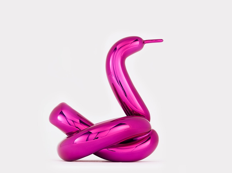 view:68561 - Jeff Koons, Balloon Swan (Magenta) - 