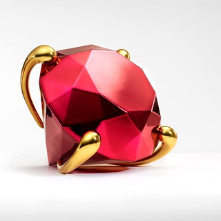 Jeff Koons, Diamond (Red)