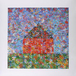 House, Dots, Hatches art for sale