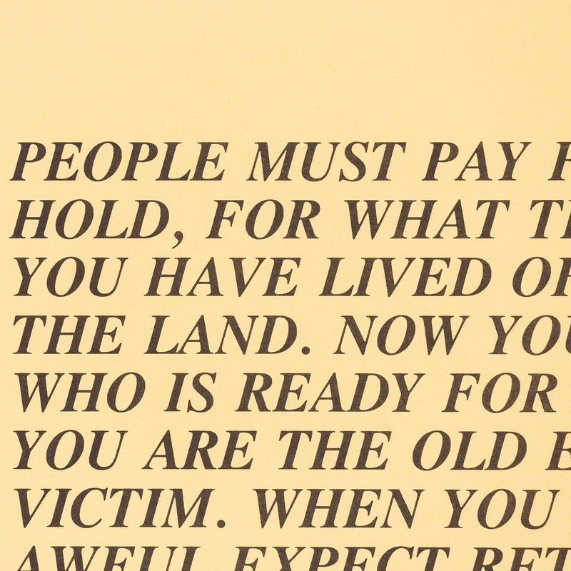 view:72543 - Jenny Holzer, Inflammatory Essay - Steal - 