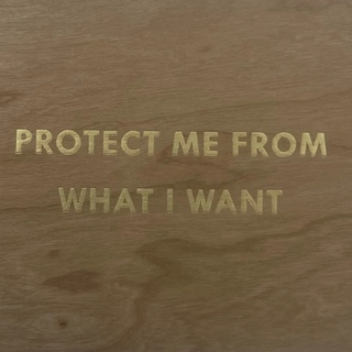 Jenny Holzer, Protect Me From What I Want (Gold)