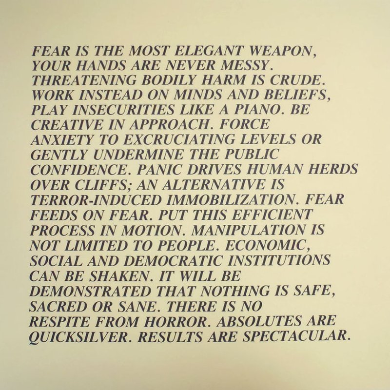 view:14356 - Jenny Holzer, Inflammatory Essays I - 