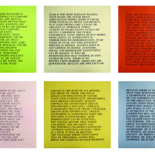 Inflammatory essays set of 12) by jenny holzer on artnet 