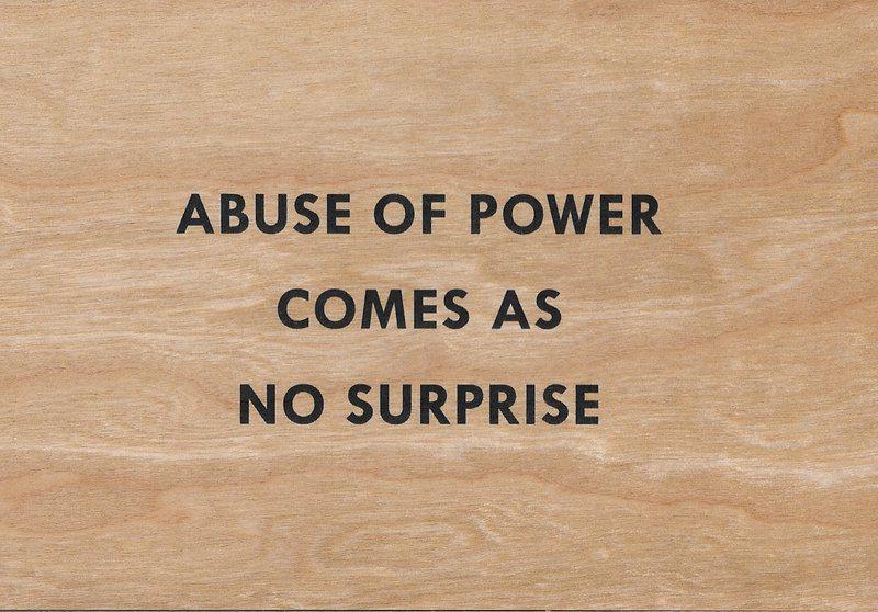 Jenny Holzer Abuse Of Power Comes As No Surprise For Sale Artspace