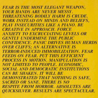 Fear, Inflammatory Essay, (Documenta 1982) art for sale