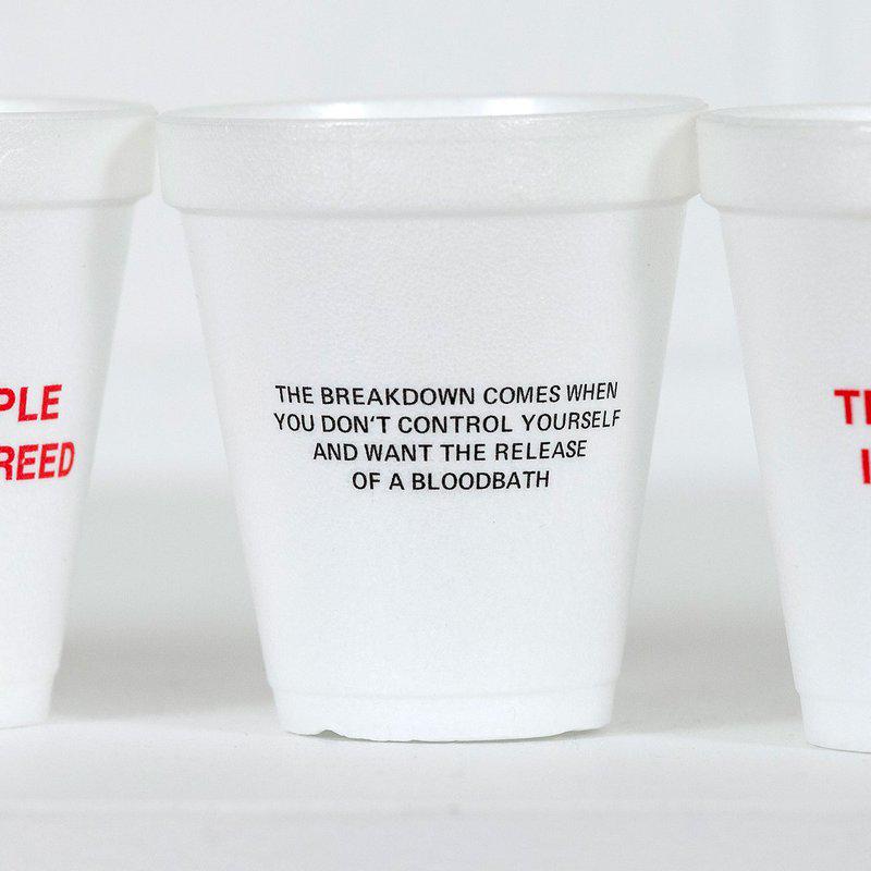 view:43033 - Jenny Holzer, Survival Cups - 