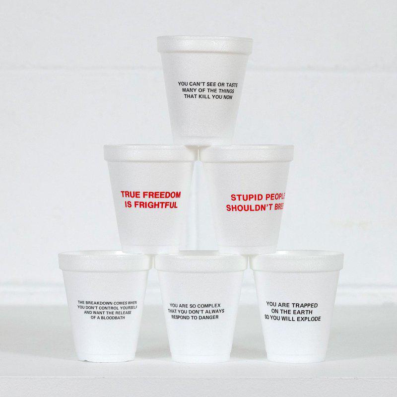 view:43039 - Jenny Holzer, Survival Cups - 