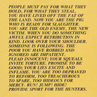 People Must Pay - Inflammatory Essay, Documenta 1982 art for sale