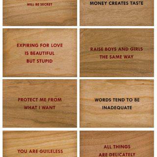 Truisms (set of 8) art for sale