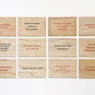 Truisms (set of 12) art for sale