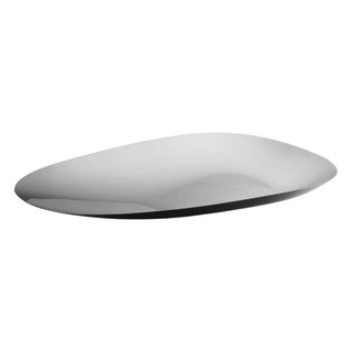 Jewish Museum Shop, Stainless Steel Dorotea Platter by Monica Förster for Gense