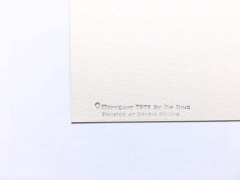 view:53491 - Jim Dine, Untitled - 