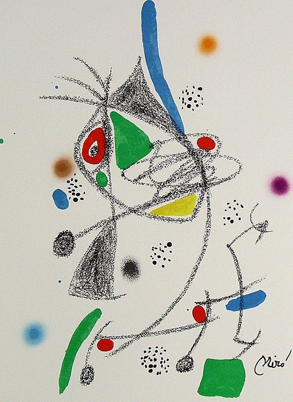 Maravillas con variaciones acrósticas en el jardín de Miró IV (1975) is available on Artsp