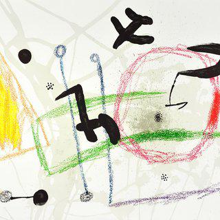 Joan Miró, Maravillas con variaciones acrósticas en el jardín de Miró V