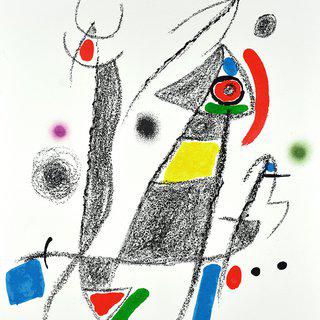 Joan Miró, Maravillas con variaciones acrósticas en el jardín de Miró VI