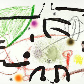 Joan Miró, Maravillas con variaciones acrósticas en el jardín de Miró XV