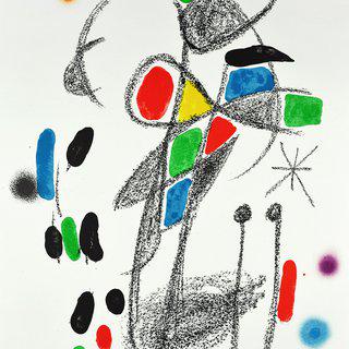 Joan Miró, Maravillas con variaciones acrósticas en el jardín de Miró XVIII